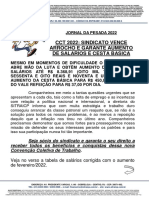 Panfleto - Jornal Da Pesada 2022