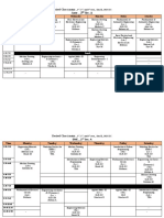 Mechanical Faculty Class Schedule 2015 - Sem II