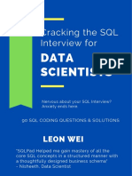 Cracking The SQL Interview For: Data Scientists