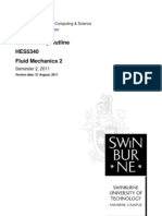 HES5340 Fluid Mechanics 2 Outline Sem 2 2011