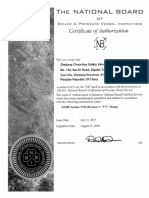 Certificado de Válvula de Segurança - ASME NB (2)