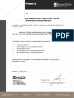 Letter of Conformity PBN AR APCH Training v04 2022