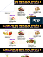 Refeição 1: Refeição 3: Refeição 2:: Macronutrientes