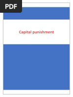 Capital Punishment