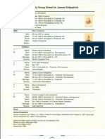 Group Sheet James Kirk Patrick