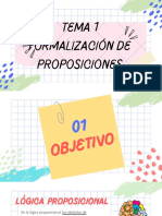 Formalización de Proposiciones