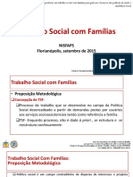 Trabalho Social Com Famílias: Nisfaps Florianópolis, Setembro de 2015