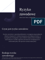 Ryzyko Zawodowe: Jakub Ścisło Wiktor Arbajter II TP