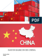 Proyecto Comercio Exterior-CHINA
