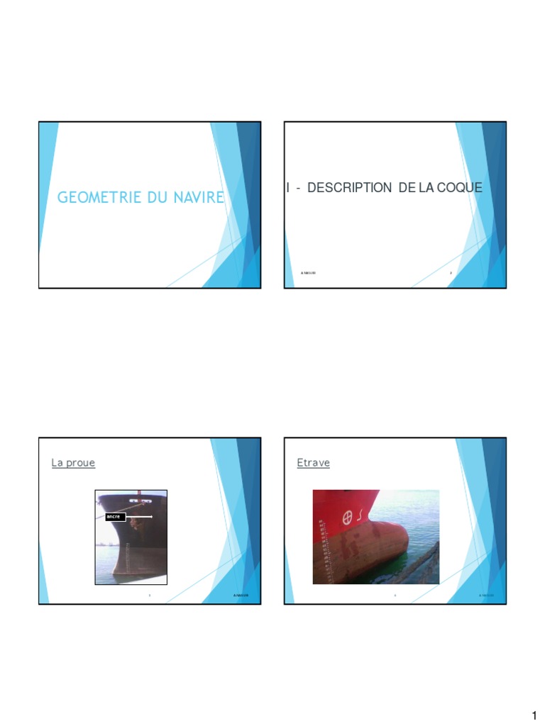 Tonture et dimensions de la coque navale | PDF