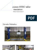 Instalaciones OTEC Taller Mecánico.: Profesor Francisco Oyarce C
