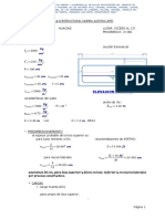 Calculo Estrutural Alc. Tipo Marco