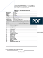 Formato #1 - Identificación de Requisitos Software