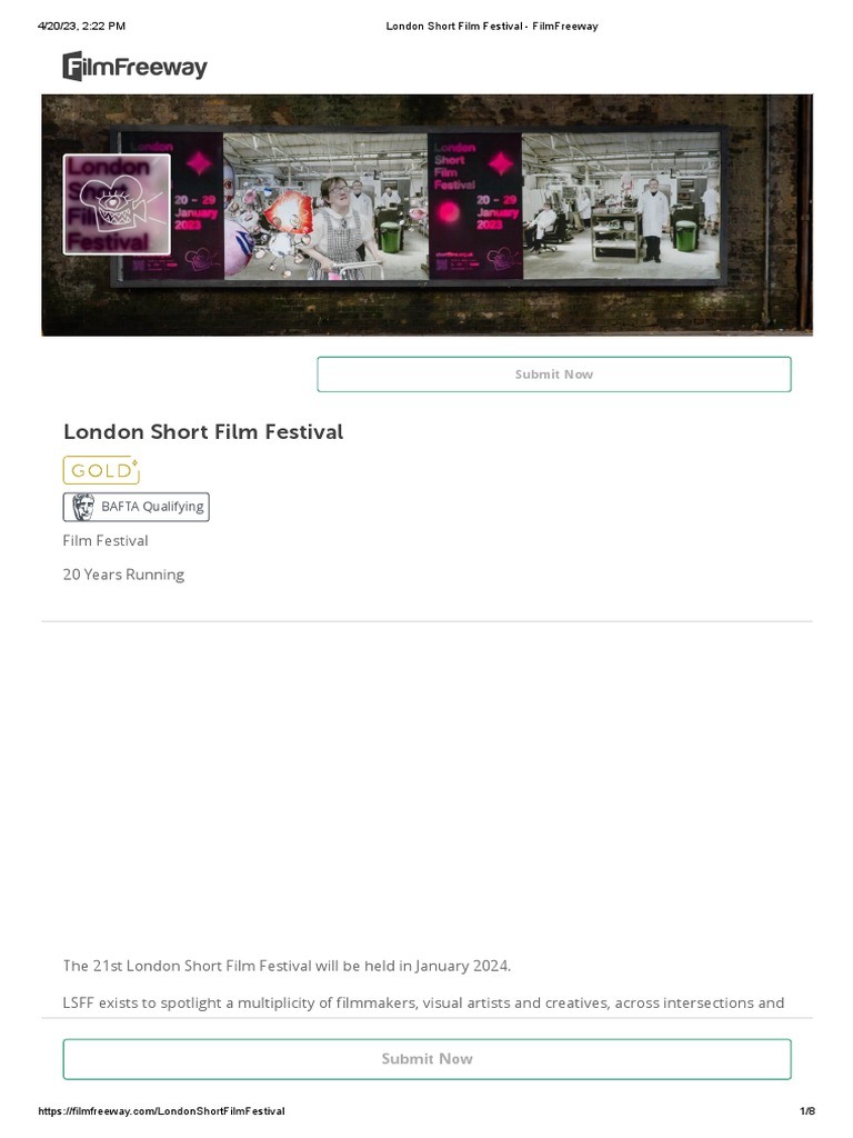 London Short Film Festival Filmfreeway PDF