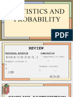 Statistics and Probability