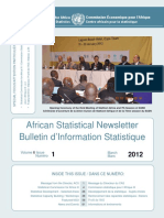 Relatorio informativo Estatistico africano