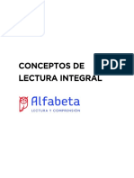 Conceptos de Lectura Integral