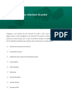 Las Defensas de Las Relaciones de Poder: Defensas de La Posesión y de La Tenencia