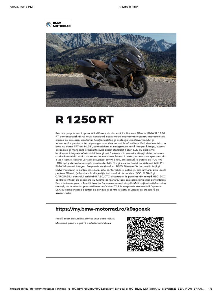 R 1250 RT | PDF