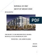 Project Proposal On The Establishment of Mixed Used Building