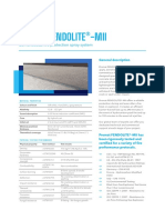 Promat Fendolite Mii Product Data Sheet