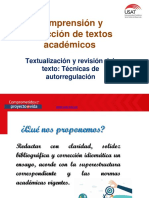 Sesión 22, 23 y 24-Textualización y Revisión Del Texto-Técnicas de Autorregulación Del Texto