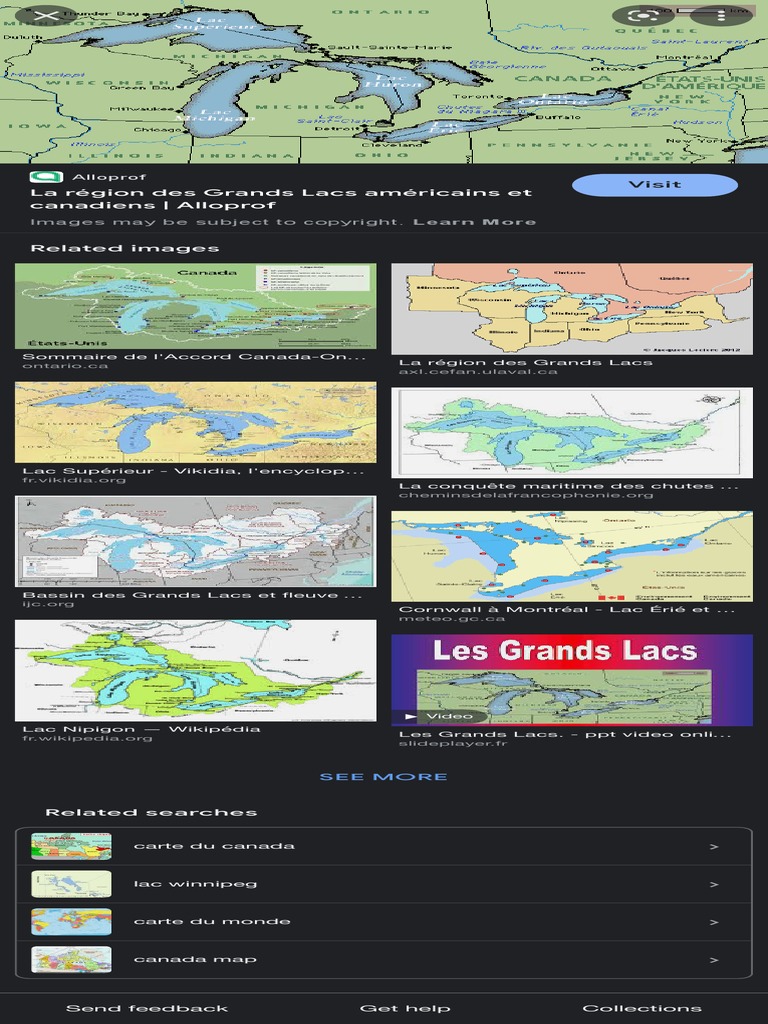Grands Lacs Google Search PDF