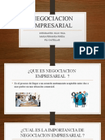 Negociacion Empresarial: Integrantes: Julio Vega Maria Fernanda Pineda Pili Castellar