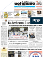 Quotidiano della Calabria 05.10.2008