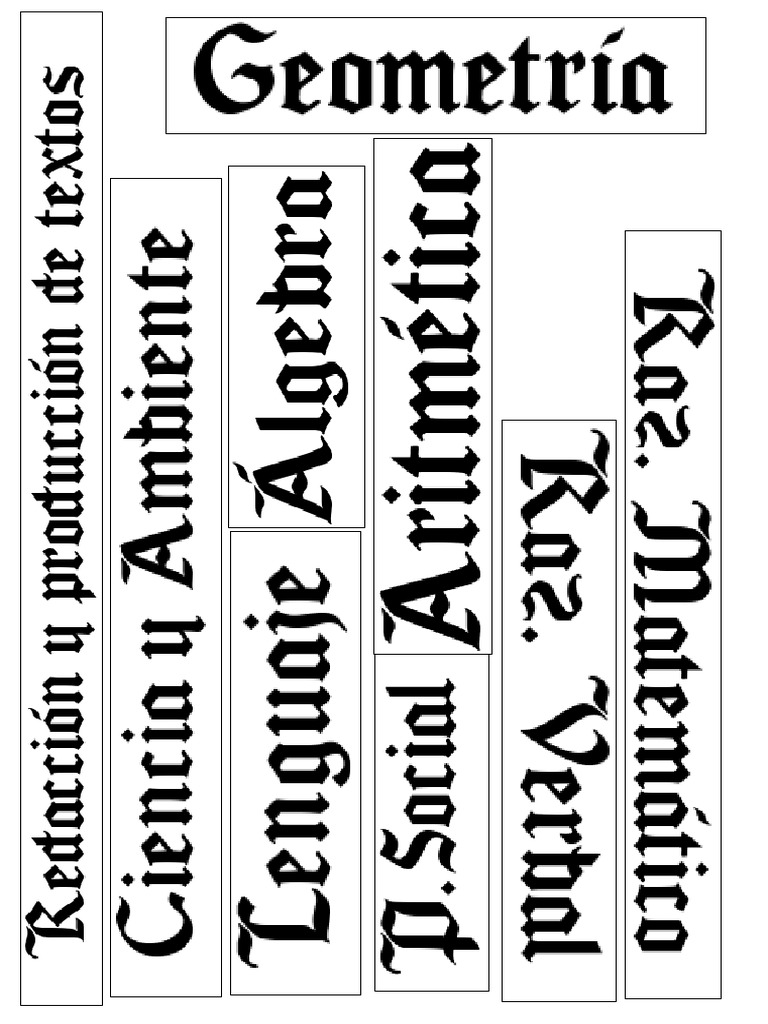 Nombres de Cursos | PDF