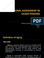 Nutritional Assessment in Older Persons