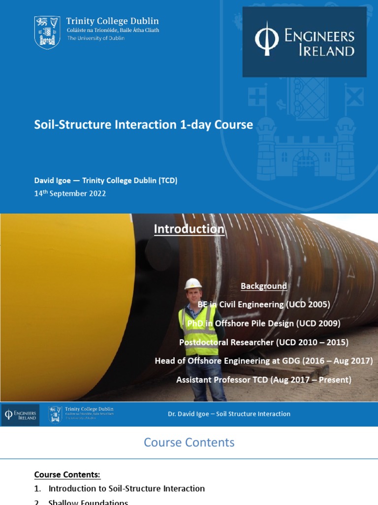 Soil Structure Interaction Course - Part 1 | PDF | Young's Modulus ...