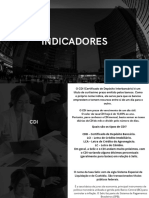 Apresentação de Finanças Relatório Financeiro Padrões Abstratos Minimalistas Preto Branco e Verde-azulado