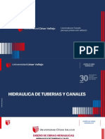 Diseño de obras hidráulicas: Diferencia entre tuberías y canales