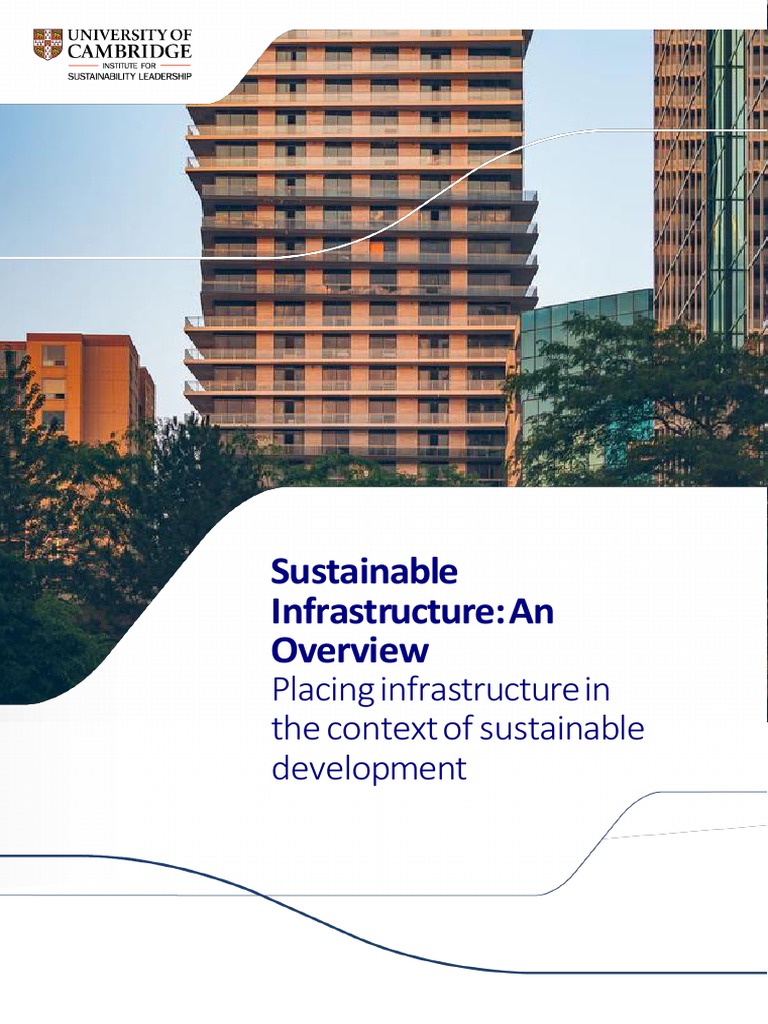 Overview of Sustainable Infrastructure | PDF