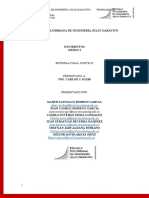 Escuela Colombiana de Ingeniería Julio Garavito: Entrega Final Corte Iii