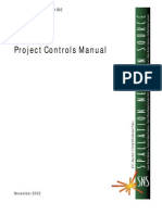 Project Controls Manual Provides Guidance