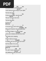 James Blunt - Monsters Chords | PDF