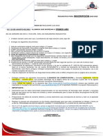 REQUISITOS Inscripcion 22 PRIMER AÑO