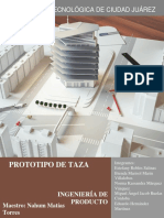 Prototipo de Taza: Universidad Tecnológica de Ciudad Juárez