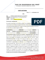 Carta Notarial