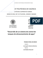 Cabrerizo - Desarrollo de Un Sistema de Control de Tanques de Almacenamiento de Agua.