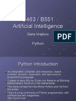 C463 / B551 Artificial Intelligence