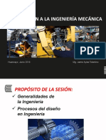 Introducción A La Ingeniería Mecánica: Mg. Jaime Aylas Tolentino Huancayo, Junio 2018