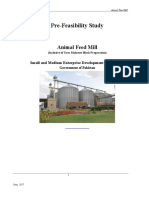 Pre-Feasibility Study: Animal Feed Mill