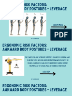 Ergonomic risk factors_ awkward posture - leverage 