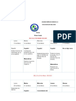 Del 13 Al 24 de Marzo de 2023