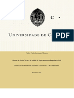 Sistema de Gestão Técnica Do Edifício Do Departamento de Engenharia Civil