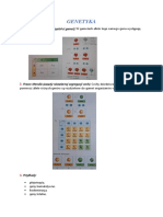 GENETYKA - Opracowanie Zagadnień Na Zaliczenie