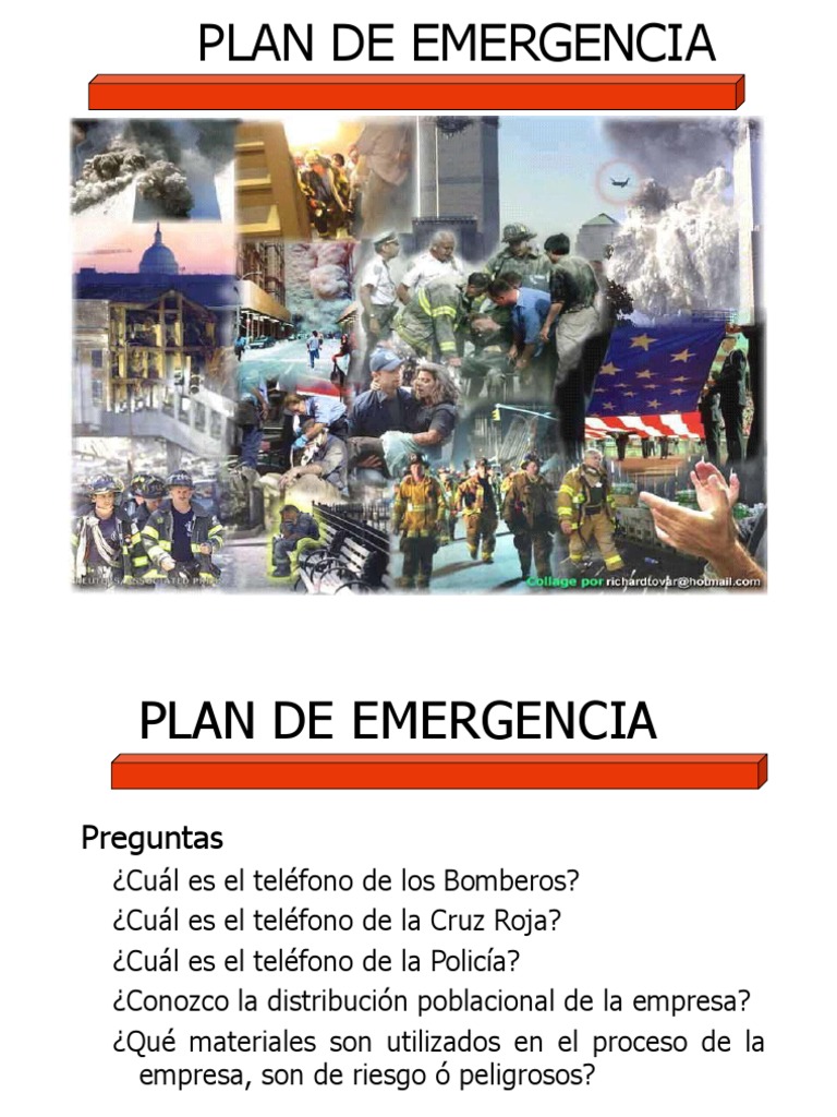 Plan de Emergencia: Análisis y Estrategias | PDF | Riesgo | La seguridad